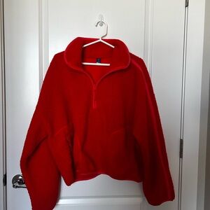 Cozy Women's Sherpa Quarter Zip